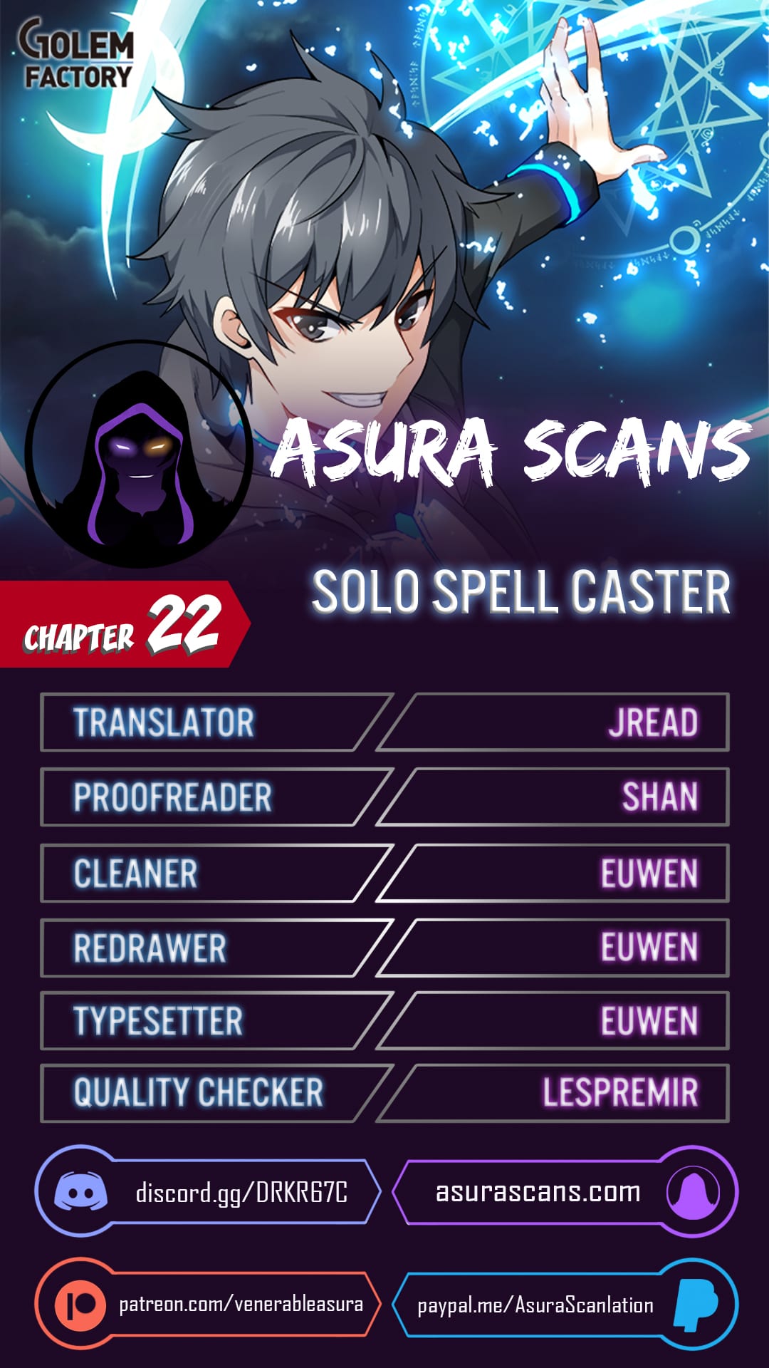 Solo Spell Caster Chapter 22 1